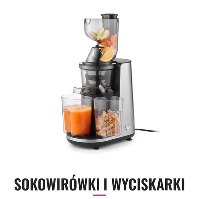 Sokowirówki i wyciskarki