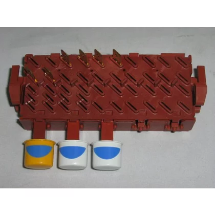 Elementy elektryczne do pralek r Przełącznik 3-przyciskowy do pralki Mastercook / Fagor PF-500/700E LB4M043A5