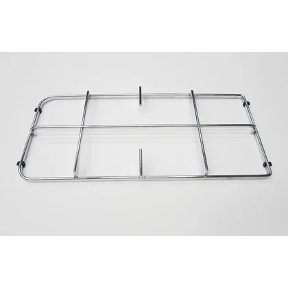 Ruszt do płyty gazowej Ariston / Indesit / Hotpoint / Whirlpool na 2 palniki chromowany C00075441