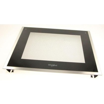 Szyba zewnętrzna drzwi piekarnika 593x470 mm (481011085382) C00510199