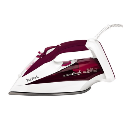 Żelazko parowe Tefal Ultimate Autoclean 400 2400 W biało-bordowe FV9540