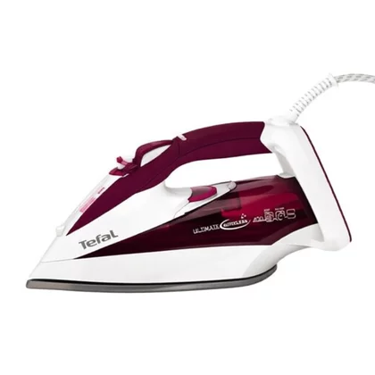 Żelazko parowe Tefal Ultimate Autoclean 400 2400 W biało-bordowe FV9540