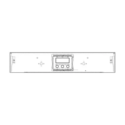 Panel przedni z uchwytem do pralki Electrolux / AEG 8078099010