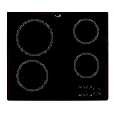 Płyta ceramiczna do zabudowy Whirlpool AKT 801 NE czarna 6200 W
