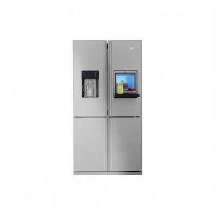 GNE134631X BEKO Uszczelka drzwi zamrażarki do chłodziarko-zamrażarki Beko / Grundig / Arcelik szara 4391601400