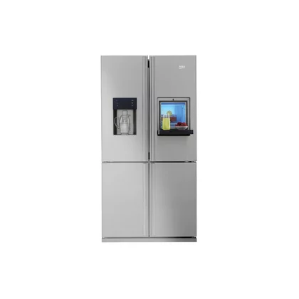 GNE134631X BEKO Uszczelka drzwi zamrażarki do chłodziarko-zamrażarki Beko / Grundig / Arcelik szara 4391601400