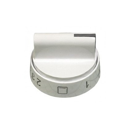 Pokrętło funkcji piekarnika gazowego Amica białe CODE1_G/09.8372.00 9050628