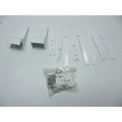 Półki na plastikowe i druciane r Zestaw montażowy drzwi do lodówki Whirlpool (481231039155) C00313665