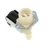 Elektrozawór dopływowy do zmywarki Candy / Haier / Hoover 1-drożny 180° 49115748