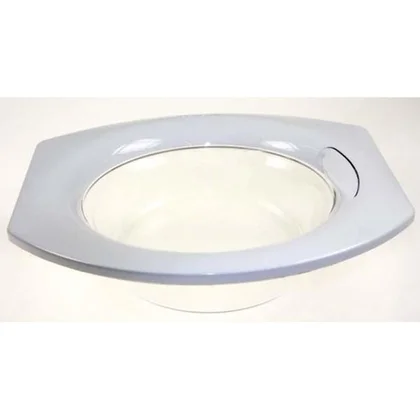 Drzwiczki kompletne do pralki Ariston / Indesit / Hotpoint / Whirlpool białe C00065997 482000027222