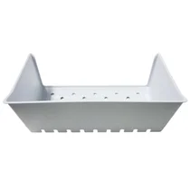 Półki na drzwi różni producenci Dolny pojemnik do zamrażarki Ariston / Indesit / Hotpoint / Whirlpool biały 414 x 146 x 214 mm C00075173 482000022678