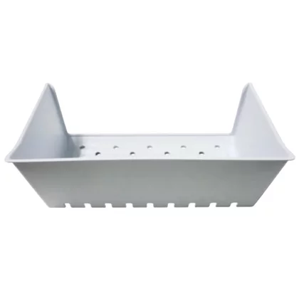 Półki na drzwi różni producenci Dolny pojemnik do zamrażarki Ariston / Indesit / Hotpoint / Whirlpool biały 414 x 146 x 214 mm C00075173 482000022678