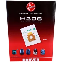 TE80PET 011 Worki papierowe do odkurzacza Hoover H30S 5 szt. 9178278