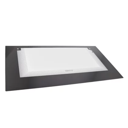 Przednia szyba drzwi do piekarnika i kuchenki Electrolux / AEG czarna 594 x 325 mm