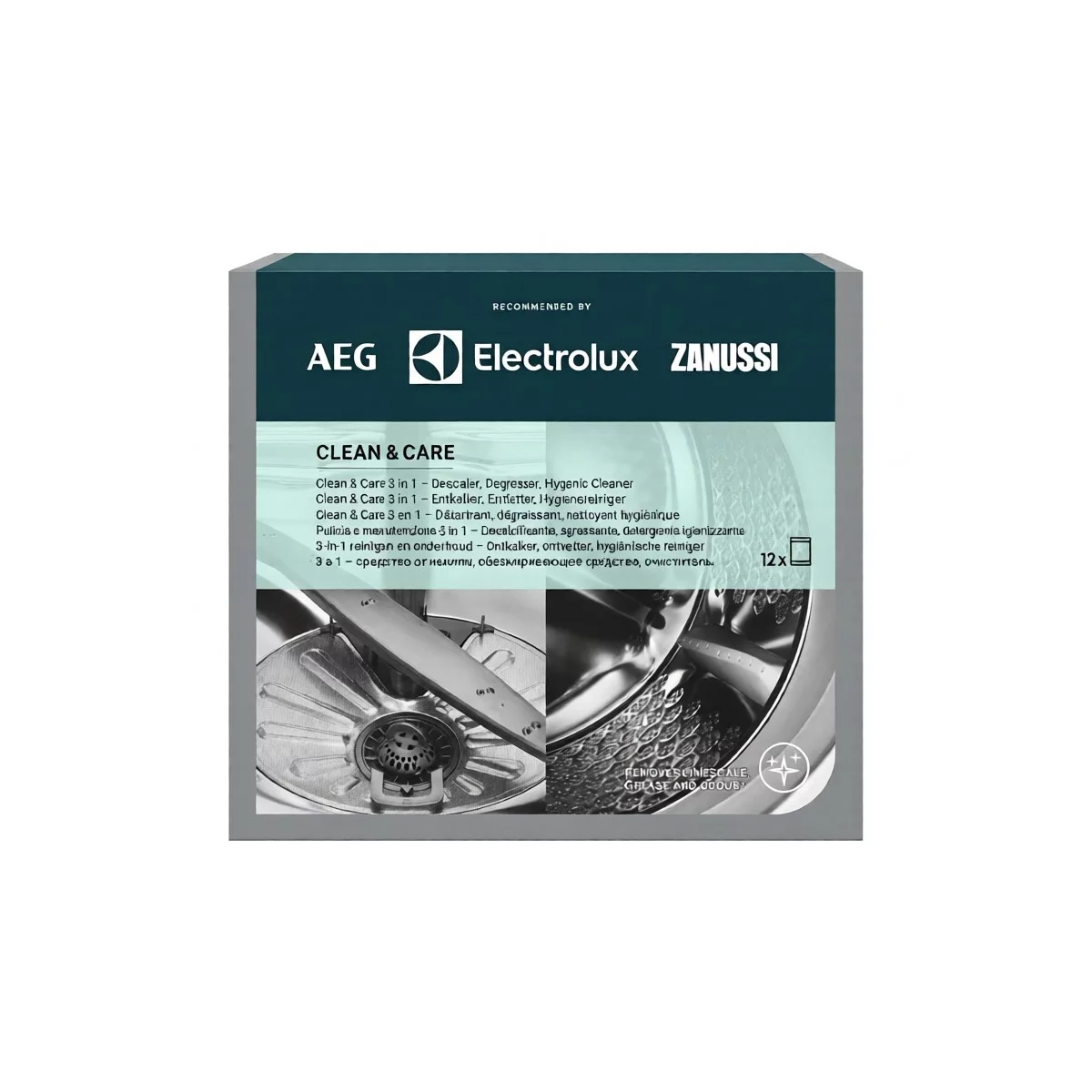 Odkamieniacz 3w1 do pralki i zmywarki Electrolux M2GCP120 600 g 9029804417