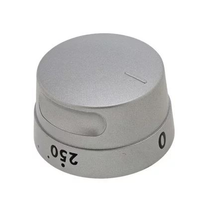 Pokrętło termostatu do piekarnika Electrolux / AEG nierdzewne 0-250