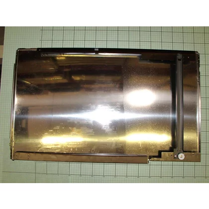 Elementy obudowy Lewa ściana boczna INOX E455 do kuchni wolnostojącej Amica 9033083