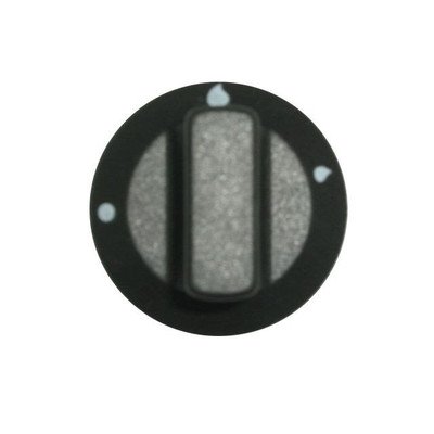 Pokrętło gazowe czarne matowe 591-M303 (9015903)