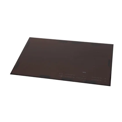 Płyty szklane Szkło płyty kuchennej Electrolux / AEG czarne 780 x 520 mm