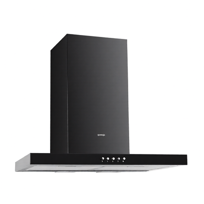 Okap kominowy Gorenje DTS 6545 B czarny 60 cm 450 m3/h