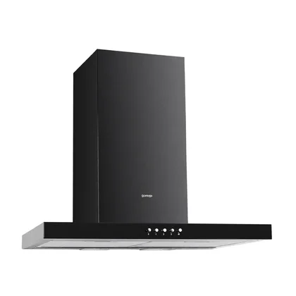 Okap kominowy Gorenje DTS 6545 B czarny 60 cm 450 m3/h