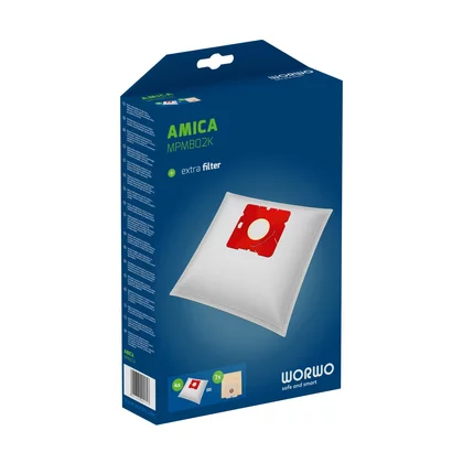 Worki do odkurzacza WORWO Perfect Bag 4 szt. z filtrem wlotowym MPMB02 / MPMB02K
