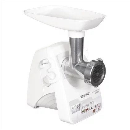 Maszynka do mielenia mięsa Zelmer ZMM1208S MM1200.80 650 W biało-szara