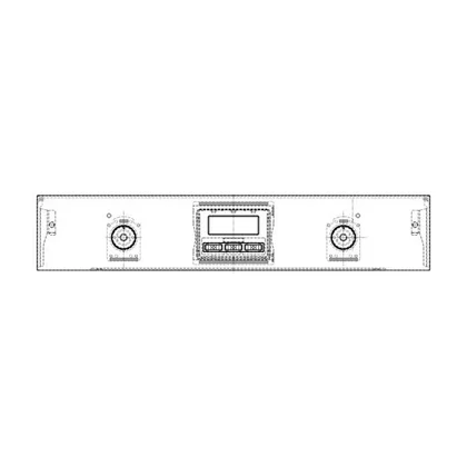 Elementy obudowy Panel obsługi do piekarnika Electrolux / AEG czarny 60 cm SET,2K
