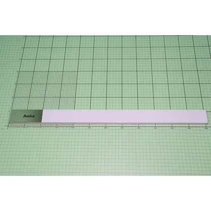 Panel frontowy inox do okapu Amica 1042130