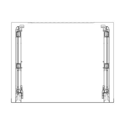 Zestaw szyby drzwi - 596x466mm