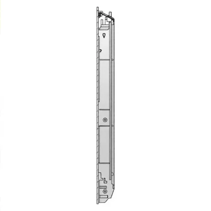 Szyba zewnętrzna drzwi piekarnika Electrolux / AEG inox 592 x 471 mm 3578770160
