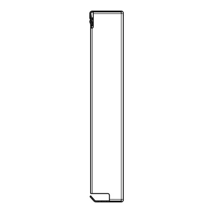 Elementy obudowy Panel obsługi do piekarnika Electrolux / AEG 60 cm nierdzewny 2K