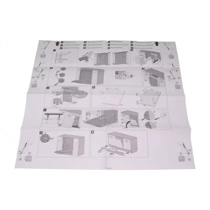 Szablon montażowy do zmywarki do zabudowy Amica 60 cm