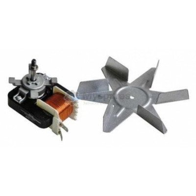 Wentylator termoobiegu kuchni kompletny Whirlpool (481236118447) C00319514 zamiennik 481010781691 C00398229