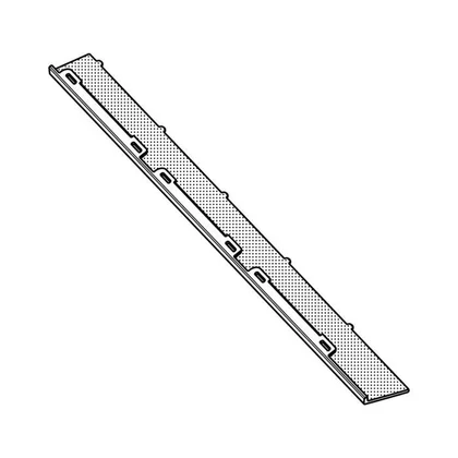 Osłona listwy LED lewa długa do lodówki Electrolux / AEG 8080273025