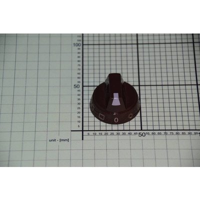 Pokrętło brązowe 8 funkcji piekarnika E454.00/09.1674.00 (9043085)