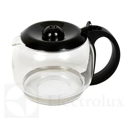 Dzbanek szklany z pokrywką do ekspresu do kawy Electrolux / AEG czarny 4055164265