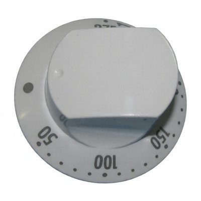 Części zamienne GORENJE Pokrętło termostatu do piekarnika Gorenje / Hisense białe 50-275°C 376062