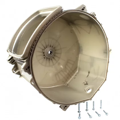 Zbiornik / obudowa bębna z łożyskiem do pralki Whirlpool / Indesit / Ariston / Hotpoint 481010555527 C00377272