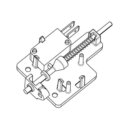 Przełącznik drzwi z mikroprzełącznikiem do piekarnika Electrolux / AEG 5611984021