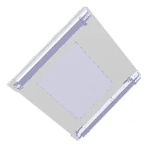 Przednia szyba drzwi piekarnika Electrolux / AEG / Zanussi biała 494 x 467 mm