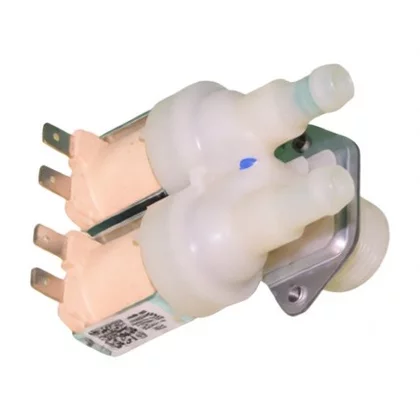 Elementy elektryczne do pralek r Zawór wlotowy do pralki Amica 2 wyjścia układ 90 1042268