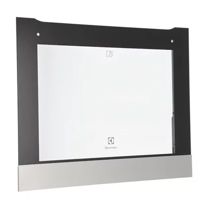 Zestaw szyby drzwi do piekarnika Electrolux / AEG inox 592 x 470 mm