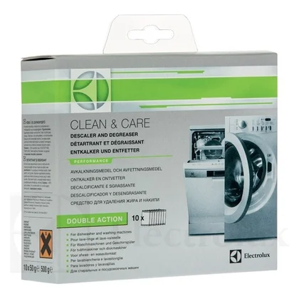 Preparat odkamieniający i czyszczący do pralek i zmywarek Electrolux / AEG 50 g 9029792745