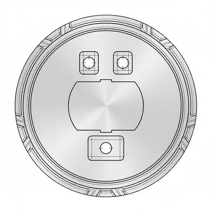 Koło pasowe do pralki Electrolux / AEG 273 mm 1552331009
