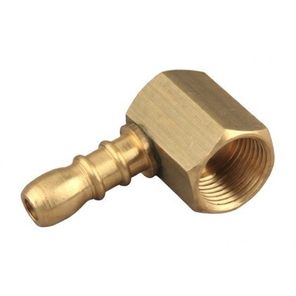 Złączka gazowa kątowa Domax 3/8" X236