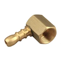 Złączka gazowa kątowa Domax 3/8" X236