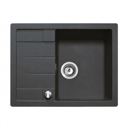Zlewozmywak kuchenny granitowy Teka Astral 45 B-TG onyks 88947