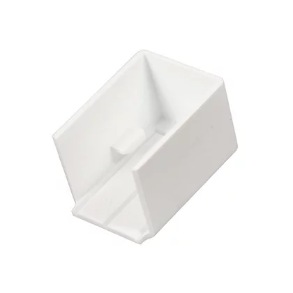 Osłona dolnego zawiasu drzwi chłodziarko-zamrażarki Electrolux / AEG biała 2230460012