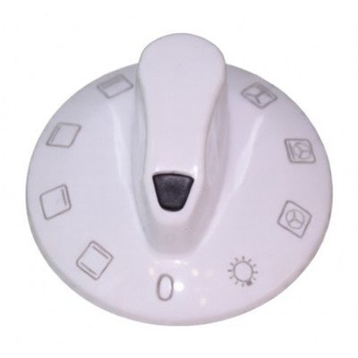Pokrętło białe do piekarnika Amica 9049614
